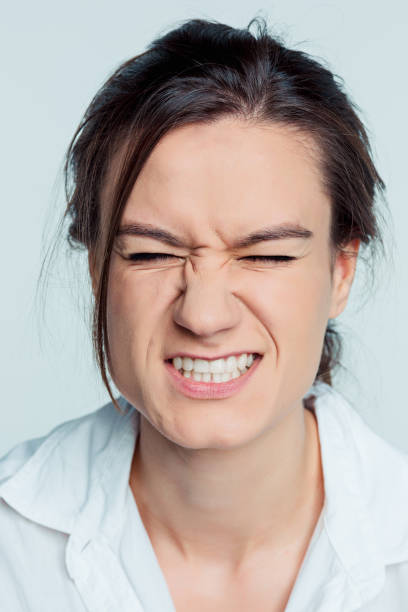 istock Portrait of young brunette feeling stress 856543880