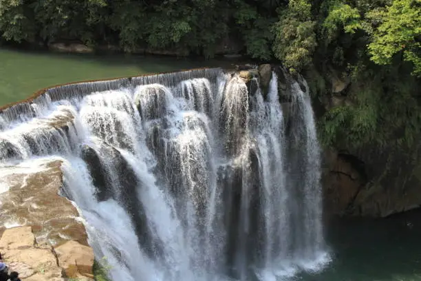 Shifen waterfall in Shifen, Taipei, Taiwan