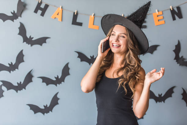 istock Woman ready for Halloween 856578674