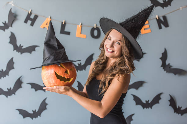istock Woman ready for Halloween 856582358