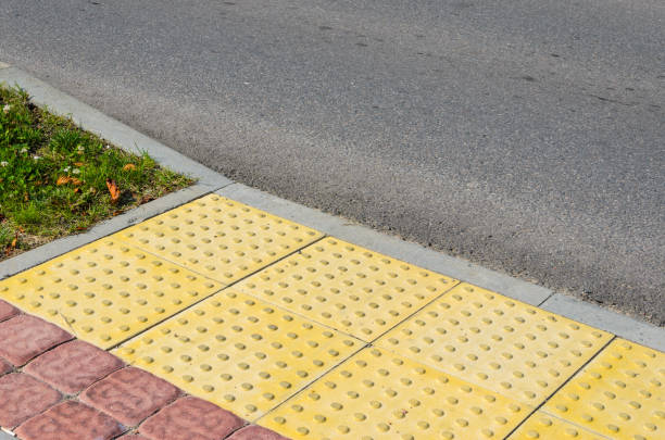 istock Traffic Route for Blind Peoples 856593602