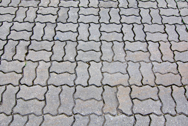 istock Concrete block or Road Cement Brick Block Background Texture 856600548