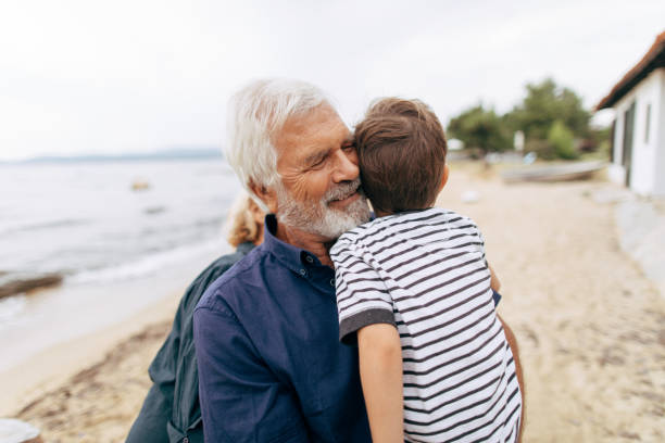 istock Love my grandfather! 856604958