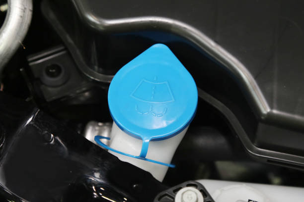 istock windshield washer water cap of a tank for car windshield wiper 856611534