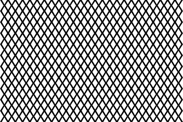 라인으로 추상 기하학적 패턴 - fence line stock illustrations