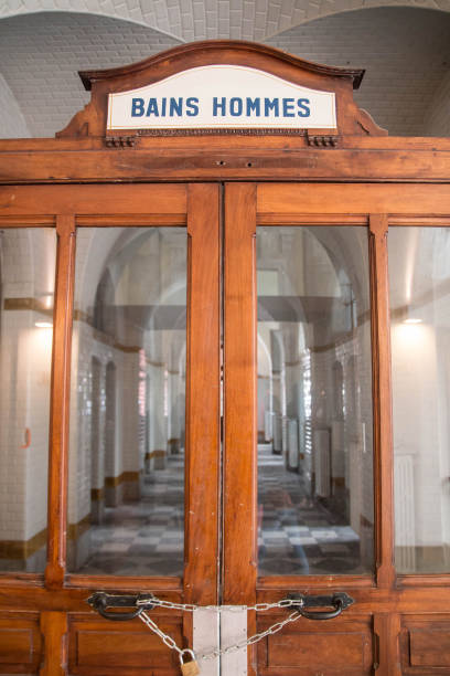 In the thermal baths of Aix les Bains