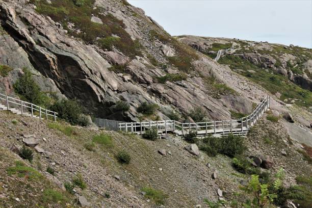istock Walking trail around Signal Hill, St. John's, Newfoundland and Labrador, Canada. 856665358