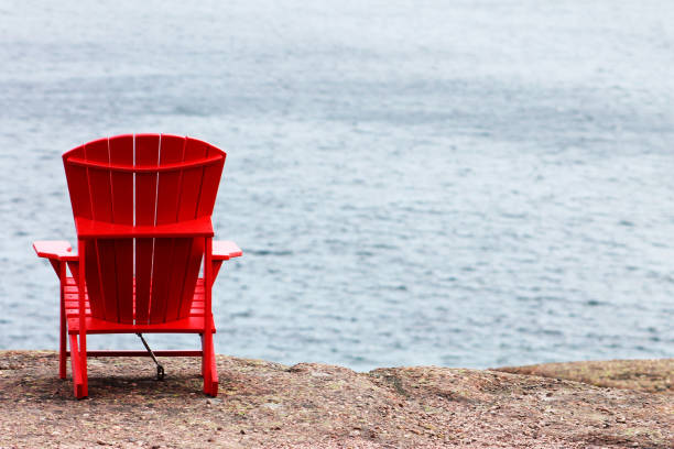 istock Red Chair on the cliff, Signal Hill 856669214