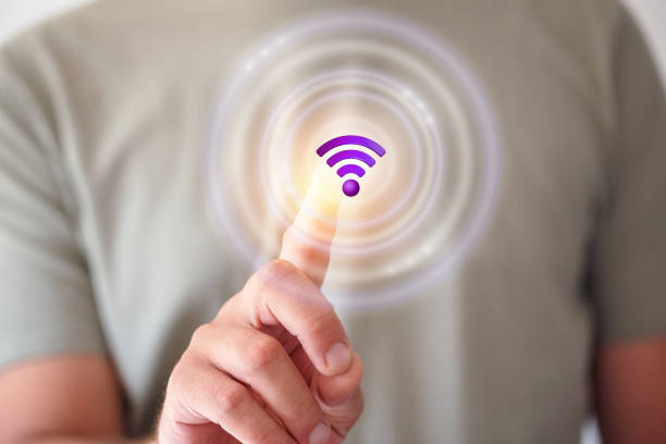 istock businessman pointing finger on free wifi hotspot interface 856671798