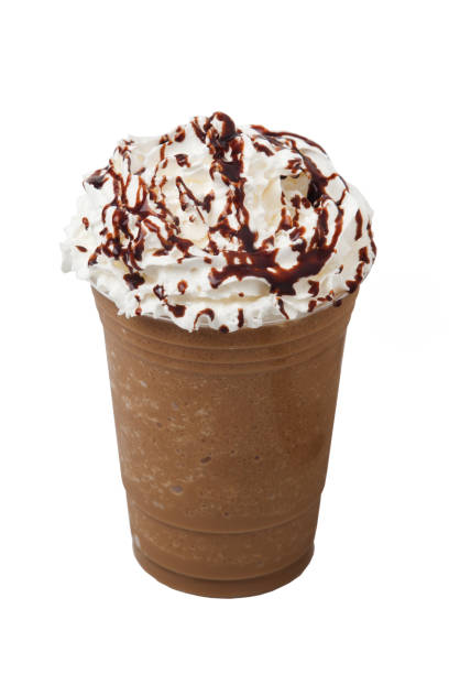 istock Whipped Cream Creamy Iced Coffee Cappuccino 856675294