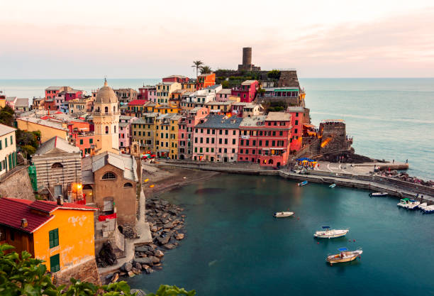 istock Panoramic view of Vernazza - cinque terre, Italy 856682078