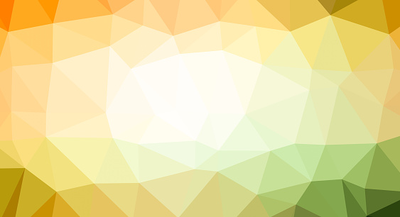 Abstract colored modern polygonal background based on geometric shapes of triangles of different sizes