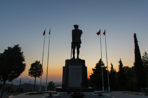 The military and political leader of the Turkish War of Independence, the founder of the Republic of Turkey. Belkahve/İzmir