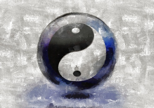 Yin Yang sign.