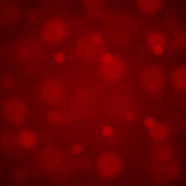 istock Abstract blurred background of dark burgundy shiny Christmas tree decorations. Vector illustration 856730604