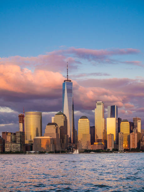 istock View of evening Manhattan in twilight 856736170