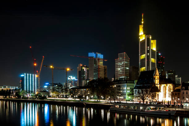 istock Skyline of Frankfurt am Main at night 856747340