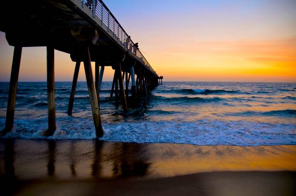 istock Hermosa Beach Pier at Sunset 856784250