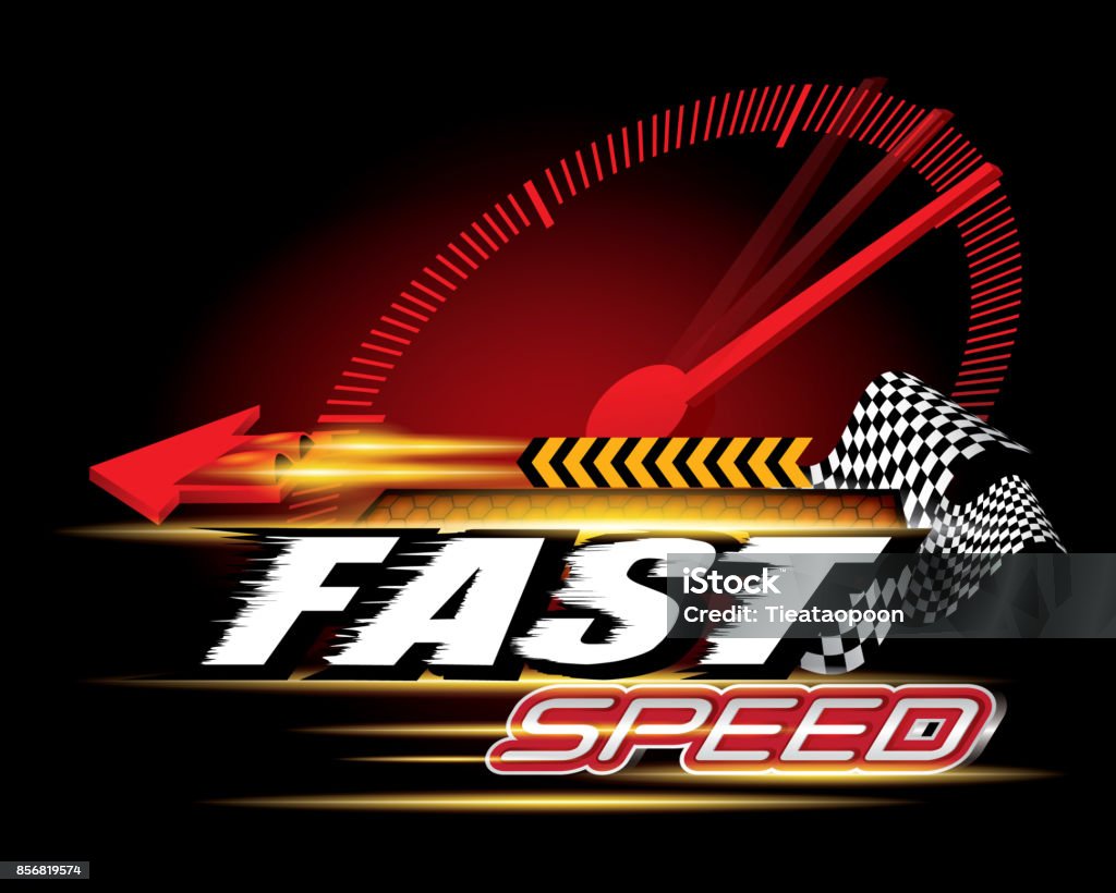 Fast. I've Vector Fast Speed Concept Vector Stock Illustration - Download Image Now ...