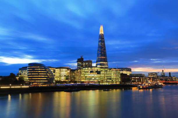 istock Cityscape of London night 856831252