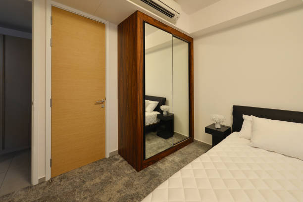 istock Luxury modern bedroom interior and decoration, interior design 856838284