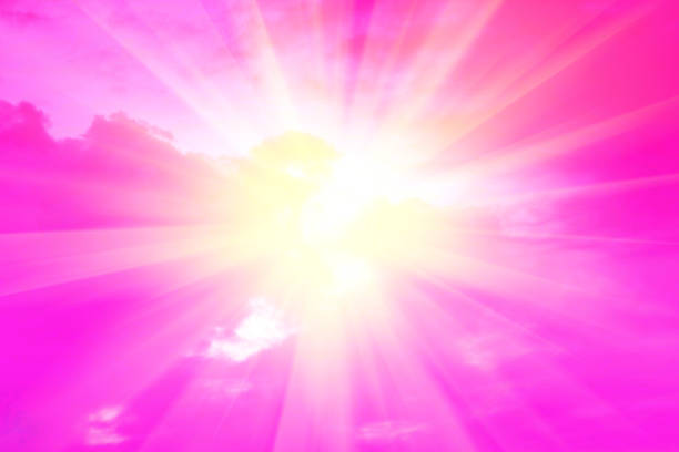 istock Beautiful light from the nature at sunset every day. 856842176