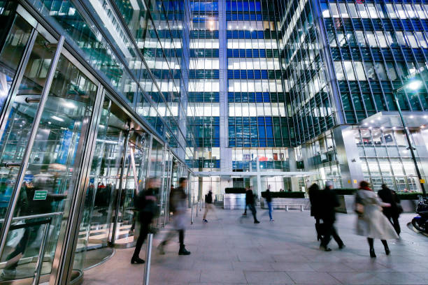 istock London train and office building skyscraper in rush hour 856845408