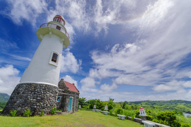 istock Lighthouse in Basco , Ivatan island, Batanes 856854326