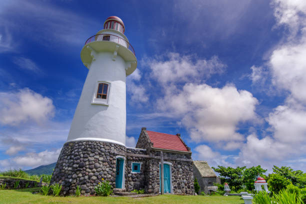 istock Lighthouse in Basco , Ivatan island, Batanes 856854568