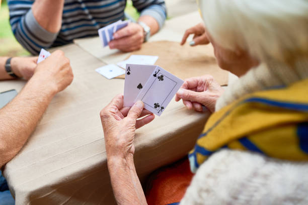 istock Playing Poker with Friends 856881456