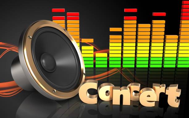 istock 3d concert sign loud speaker 856885378