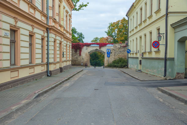 istock Old town, city, castle  and park in Cesis, Latvia. 2017 856893062