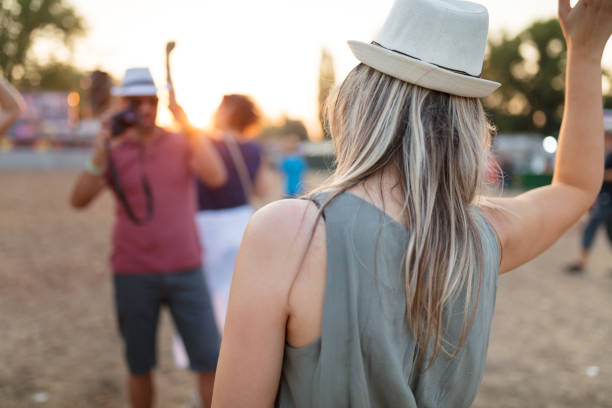 istock Photographing at music festival 856896820