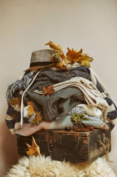 istock Autumn hygge scene 856897636