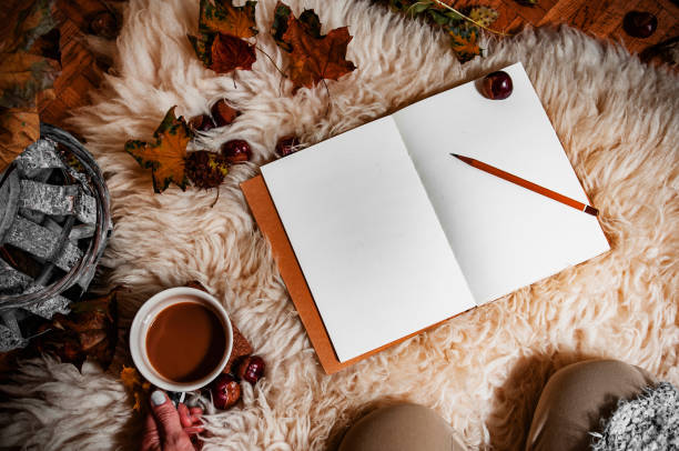 istock Hygge lifestyle at home in autumn 856897848