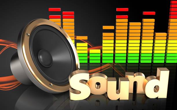 istock 3d 'sound' sign 'sound' sign 856905856