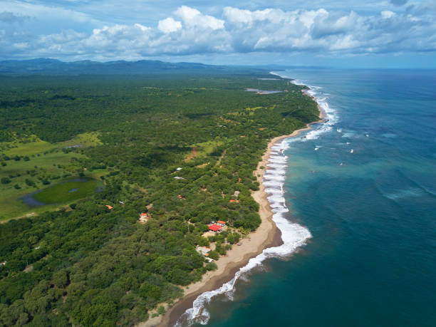istock Aerial view on coastline 856931556