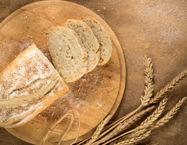 istock loaf of bread top view 856932192