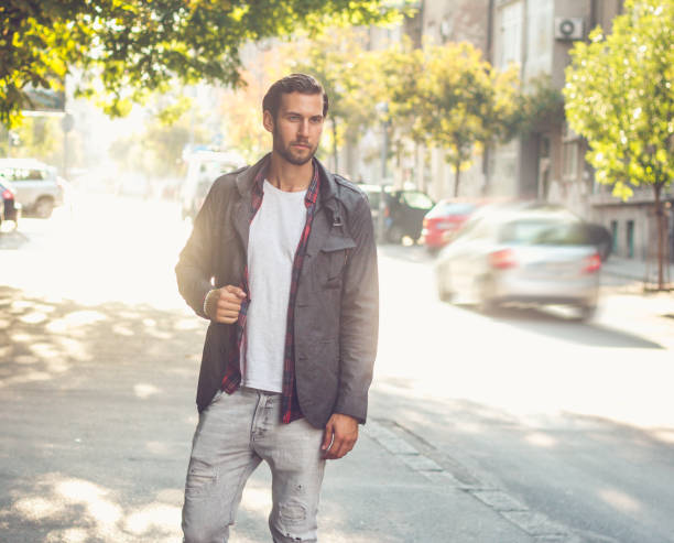istock Young man in the city 856947318