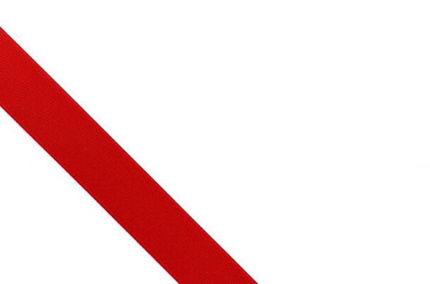 istock red ribbon template for gift isolated on white background 856947740