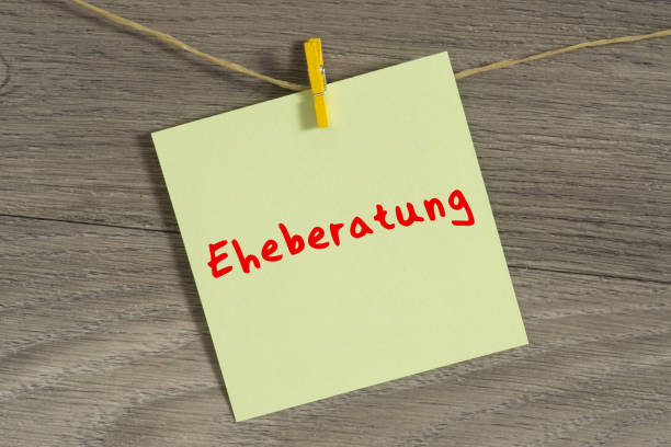 istock A note with the appointment at marriage counseling 856948070