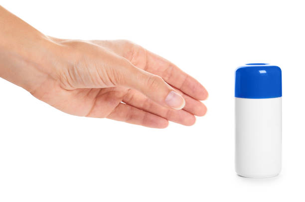 istock blank bottle for pills in hand isolated on white background 856948102