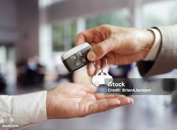 Car Sales Buying A New Car Stock Photo - Download Image Now - Car, Car Rental, New