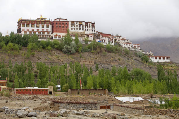 Phyang Monastery, Ladakh, India Phyang Monastery in Ladakh, India. It is a Buddhist monastery established in the year 1515 phyang monastery stock pictures, royalty-free photos & images