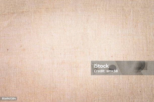 Natural Texture From Old Sack Background Stock Photo - Download Image Now - Textured, Sack, Bag
