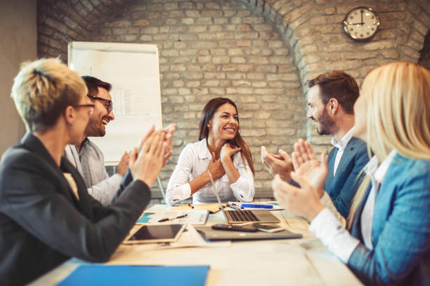 istock Business people on the meeting 856961592