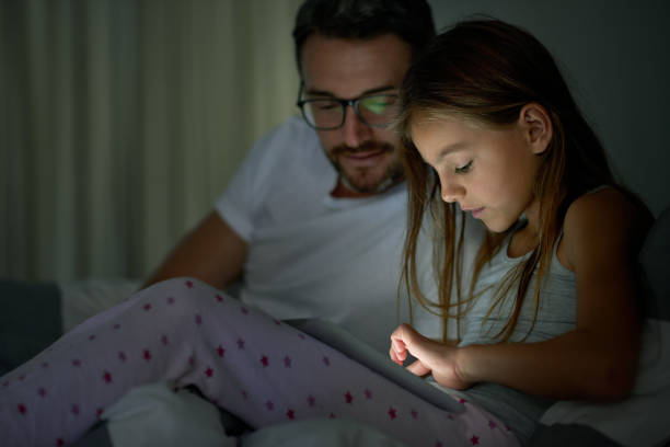 istock The innovative way to read a bedtime story 856969992