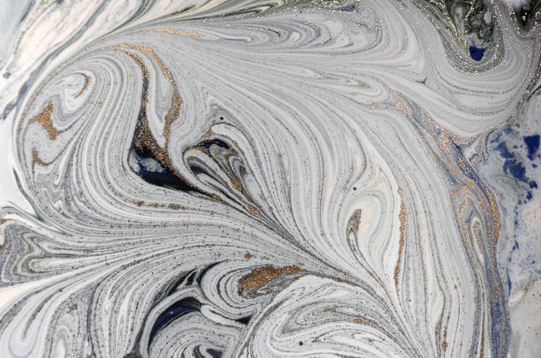 istock Marble abstract background with golden powder. Nature texture. 856978846