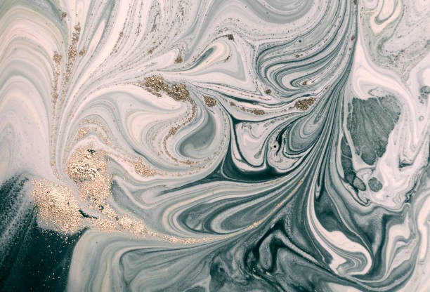 istock Marble abstract background with golden powder. Nature texture. 856979100