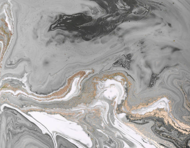 istock Marble abstract background with golden powder. Nature texture. 856981366